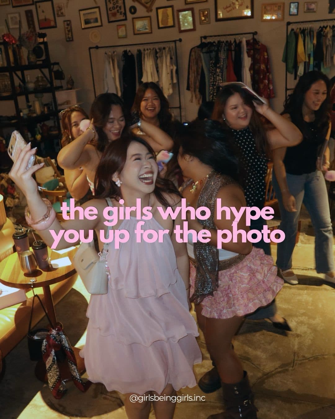 the girls who hype you up
