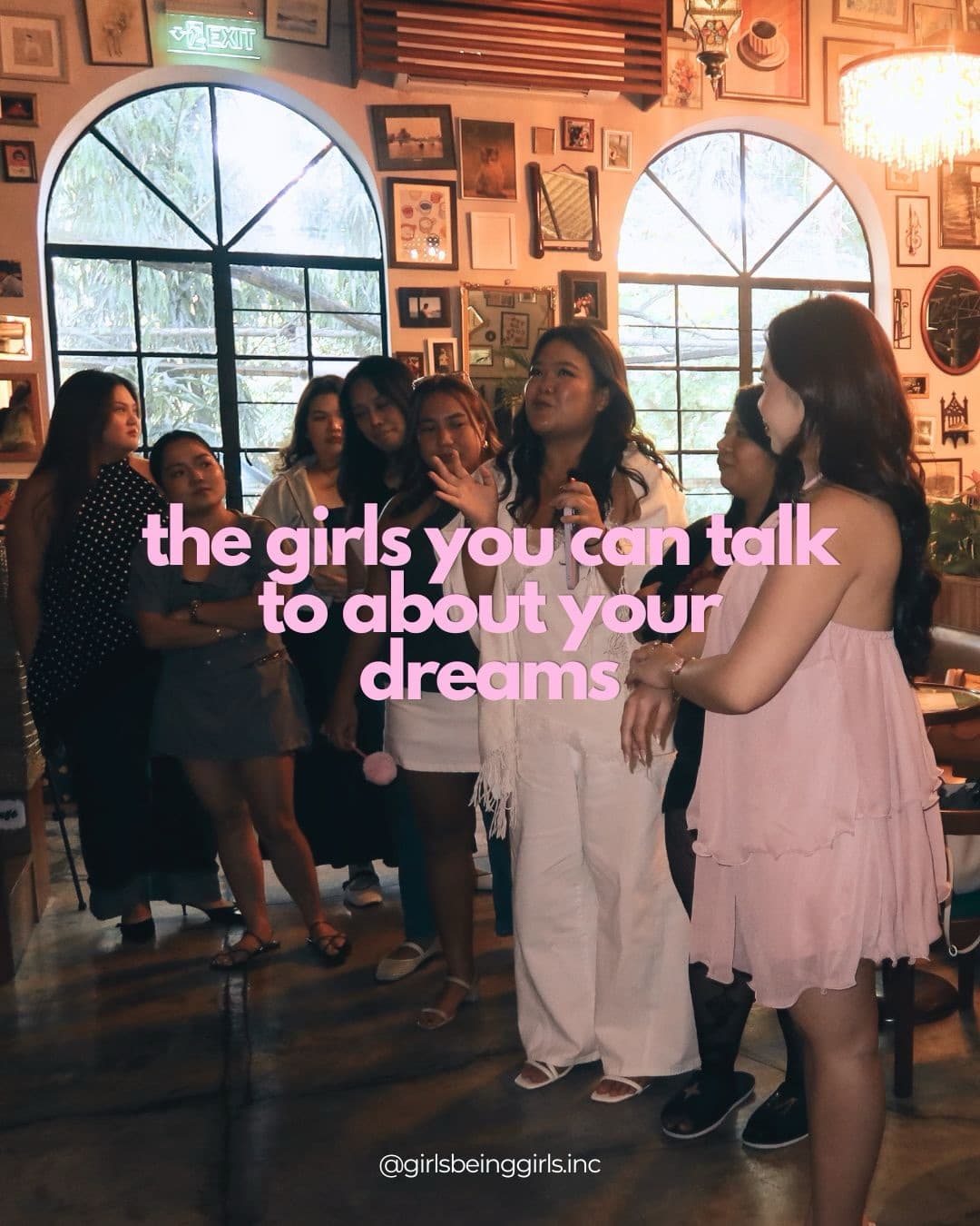 the girls you can talk to about your dreams
